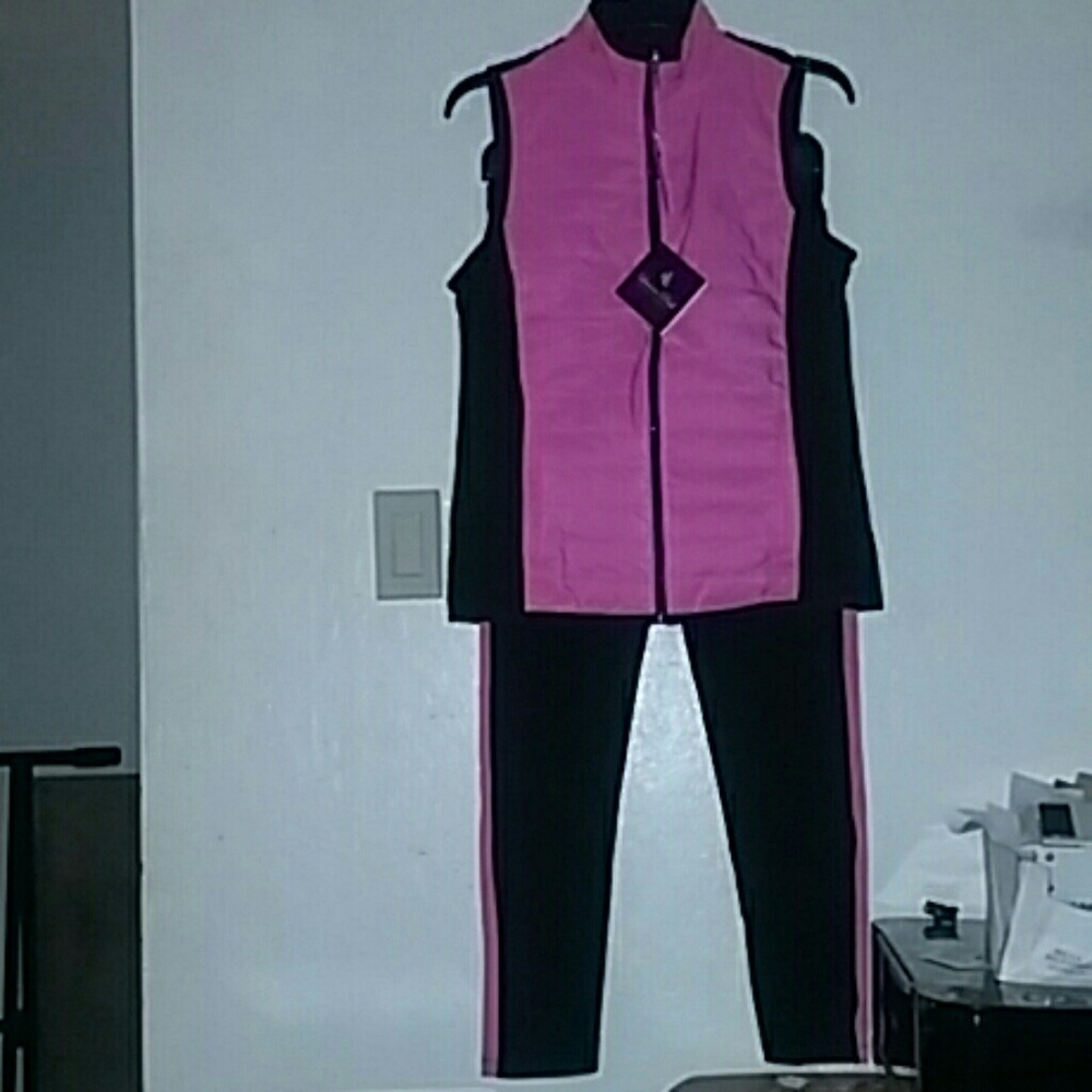 Vest with leggings